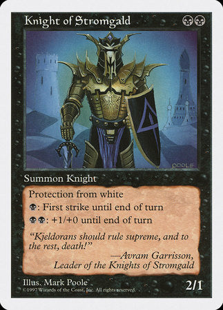 Knight of Stromgald [Fifth Edition] | Gate City Games LLC