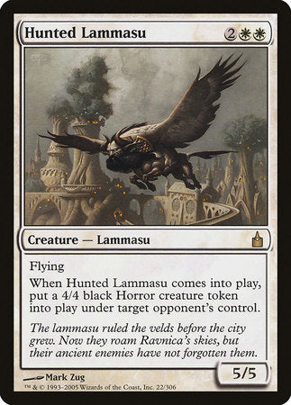 Hunted Lammasu [Ravnica: City of Guilds] | Gate City Games LLC