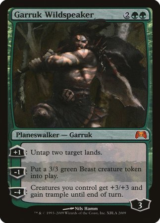 Garruk Wildspeaker [Duels of the Planeswalkers Promos 2009] | Gate City Games LLC