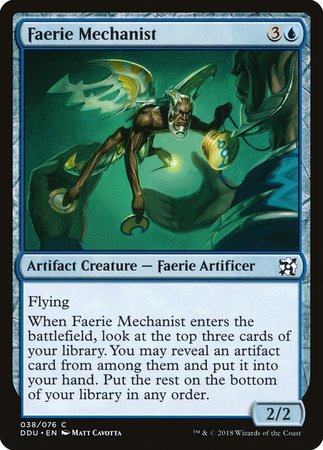 Faerie Mechanist [Duel Decks: Elves vs. Inventors] | Gate City Games LLC