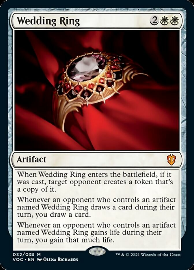 Wedding Ring [Innistrad: Crimson Vow Commander] | Gate City Games LLC