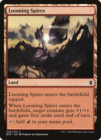 Looming Spires [Battle for Zendikar] | Gate City Games LLC