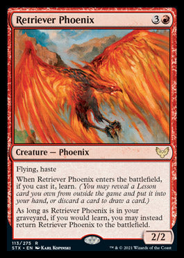 Retriever Phoenix [Strixhaven: School of Mages] | Gate City Games LLC