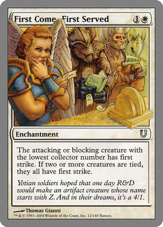 First Come, First Served [Unhinged] | Gate City Games LLC