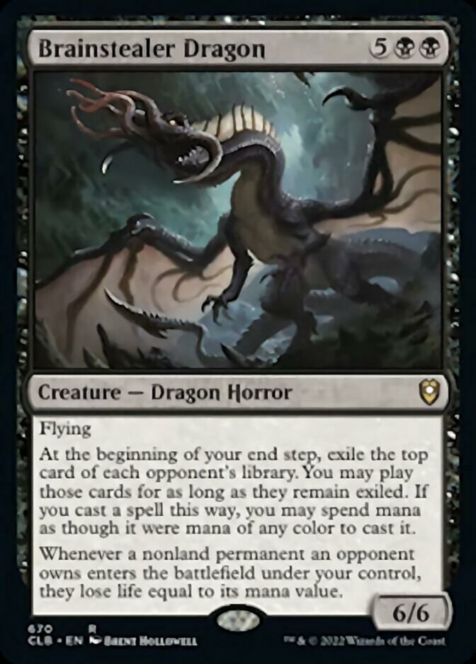 Brainstealer Dragon [Commander Legends: Battle for Baldur's Gate] | Gate City Games LLC