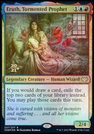 Eruth, Tormented Prophet [Innistrad: Crimson Vow Prerelease Promos] | Gate City Games LLC