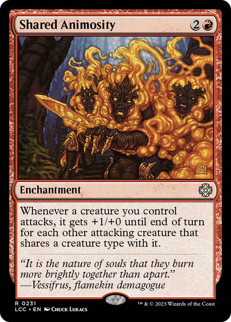 Shared Animosity [The Lost Caverns of Ixalan Commander] | Gate City Games LLC