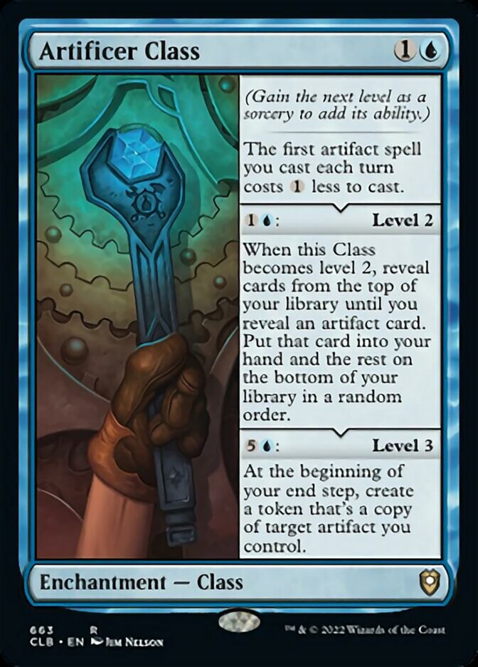 Artificer Class [Commander Legends: Battle for Baldur's Gate] | Gate City Games LLC