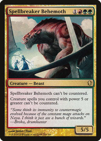 Spellbreaker Behemoth [Commander 2013] | Gate City Games LLC