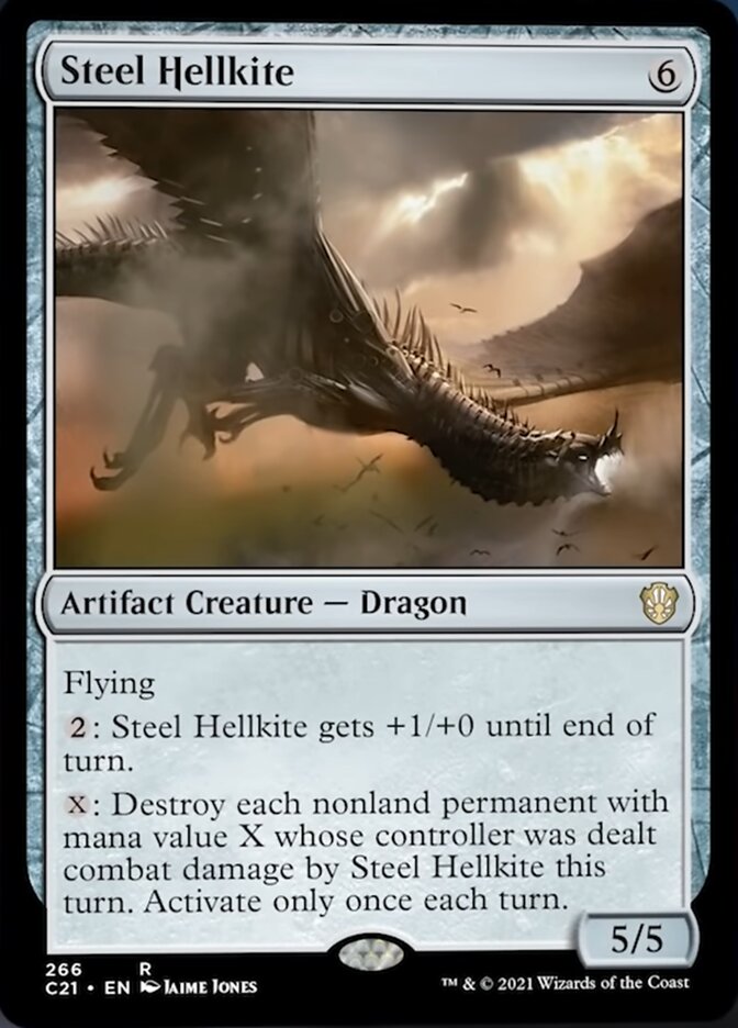 Steel Hellkite [Commander 2021] | Gate City Games LLC