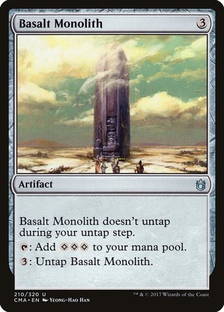 Basalt Monolith [Commander Anthology] | Gate City Games LLC