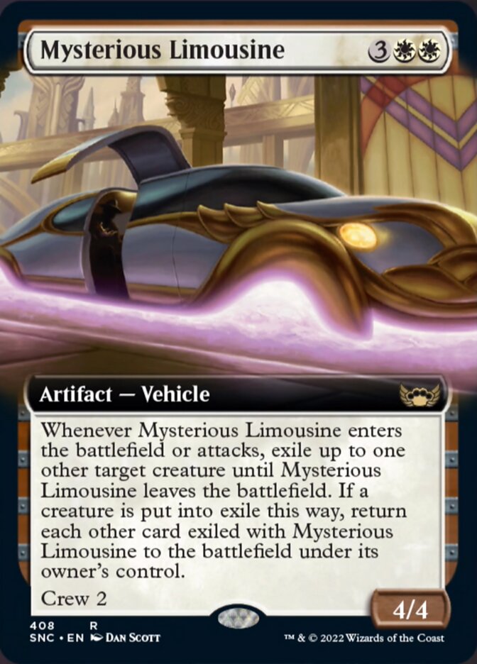 Mysterious Limousine (Extended Art) [Streets of New Capenna] | Gate City Games LLC