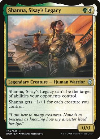 Shanna, Sisay's Legacy [Dominaria] | Gate City Games LLC