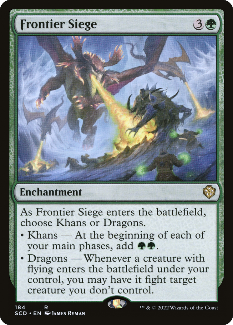Frontier Siege [Starter Commander Decks] | Gate City Games LLC