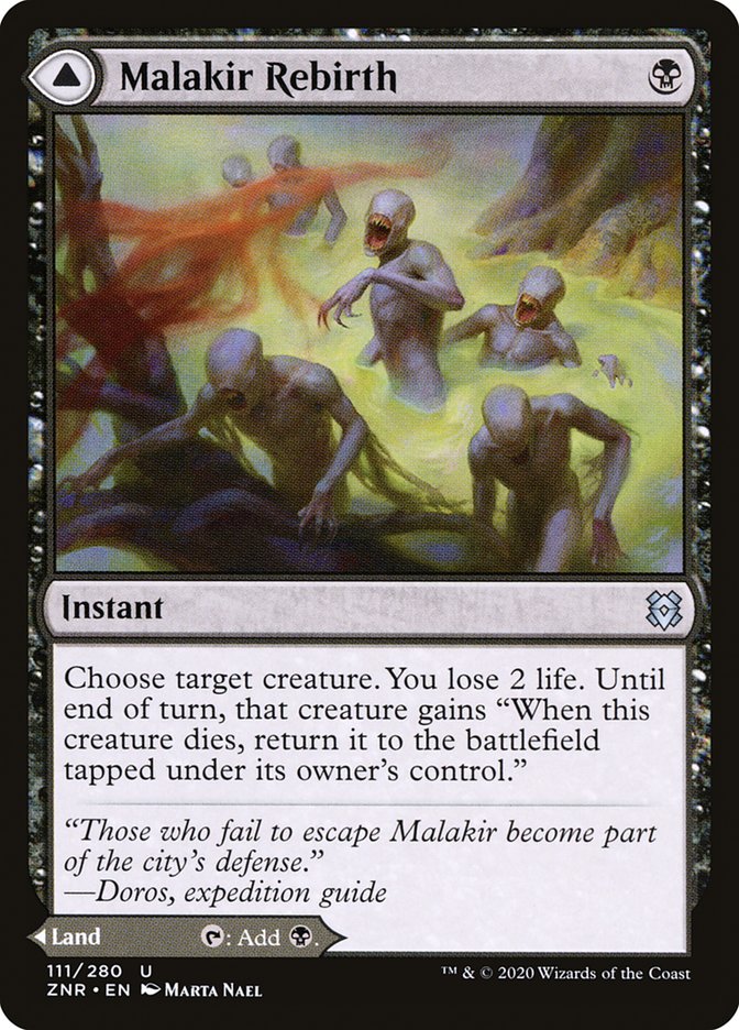 Malakir Rebirth // Malakir Mire [Zendikar Rising] | Gate City Games LLC