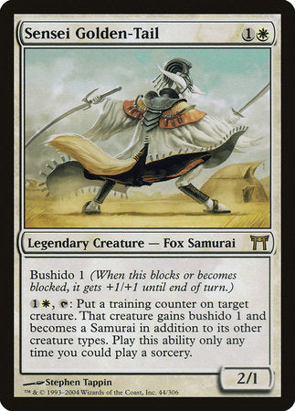 Sensei Golden-Tail [Champions of Kamigawa] | Gate City Games LLC