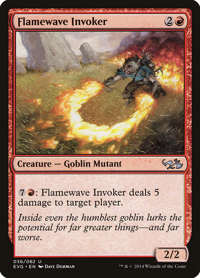 Flamewave Invoker (Elves vs. Goblins) [Duel Decks Anthology] | Gate City Games LLC