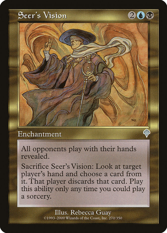 Seer's Vision [Invasion] | Gate City Games LLC