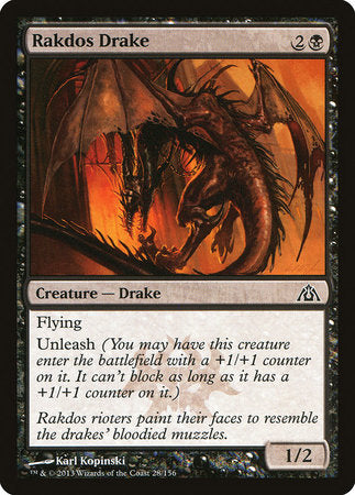 Rakdos Drake [Dragon's Maze] | Gate City Games LLC