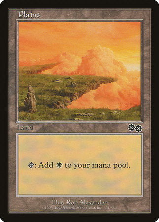 Plains (331) [Urza's Saga] | Gate City Games LLC
