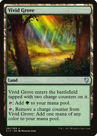 Vivid Grove [Commander 2017] | Gate City Games LLC