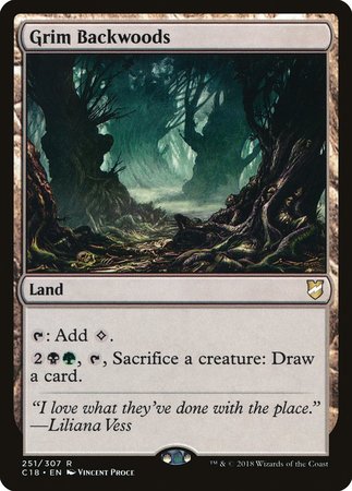 Grim Backwoods [Commander 2018] | Gate City Games LLC