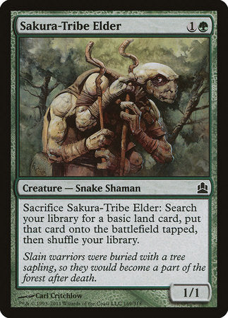 Sakura-Tribe Elder [Commander 2011] | Gate City Games LLC
