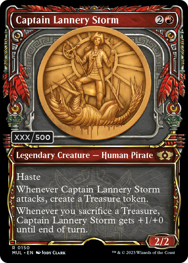 Captain Lannery Storm (Serialized) [Multiverse Legends] | Gate City Games LLC