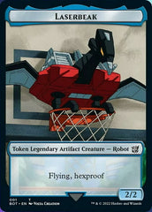 Powerstone // Laserbeak Double-Sided Token [The Brothers' War Tokens] | Gate City Games LLC