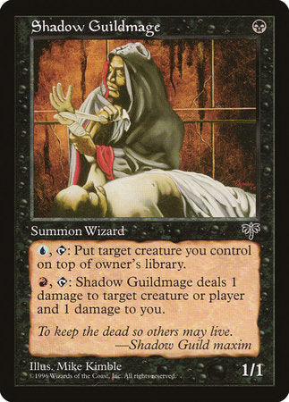 Shadow Guildmage [Mirage] | Gate City Games LLC