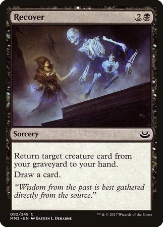Recover [Modern Masters 2017] | Gate City Games LLC