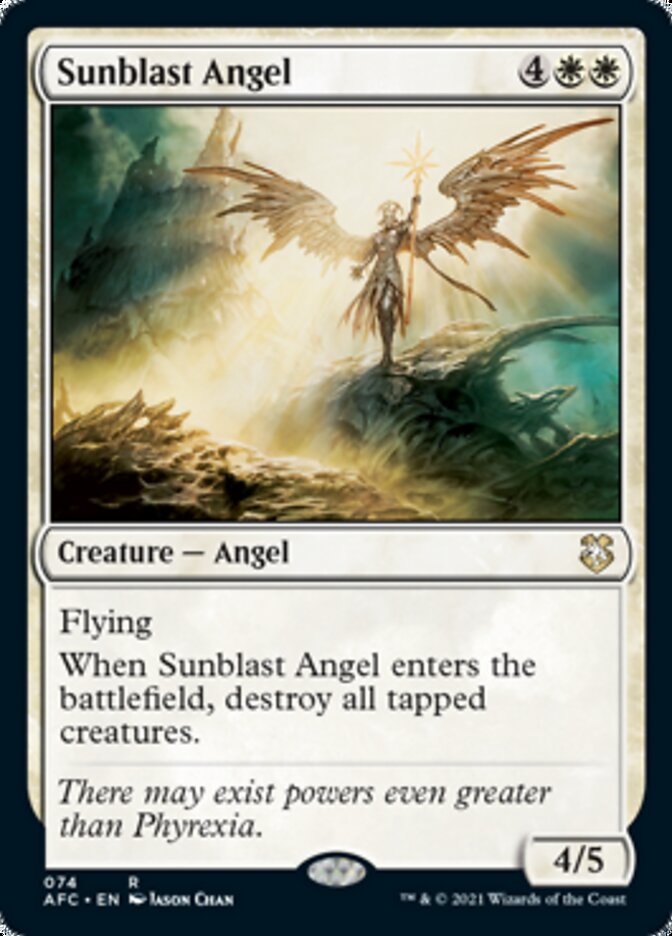 Sunblast Angel [Dungeons & Dragons: Adventures in the Forgotten Realms Commander] | Gate City Games LLC