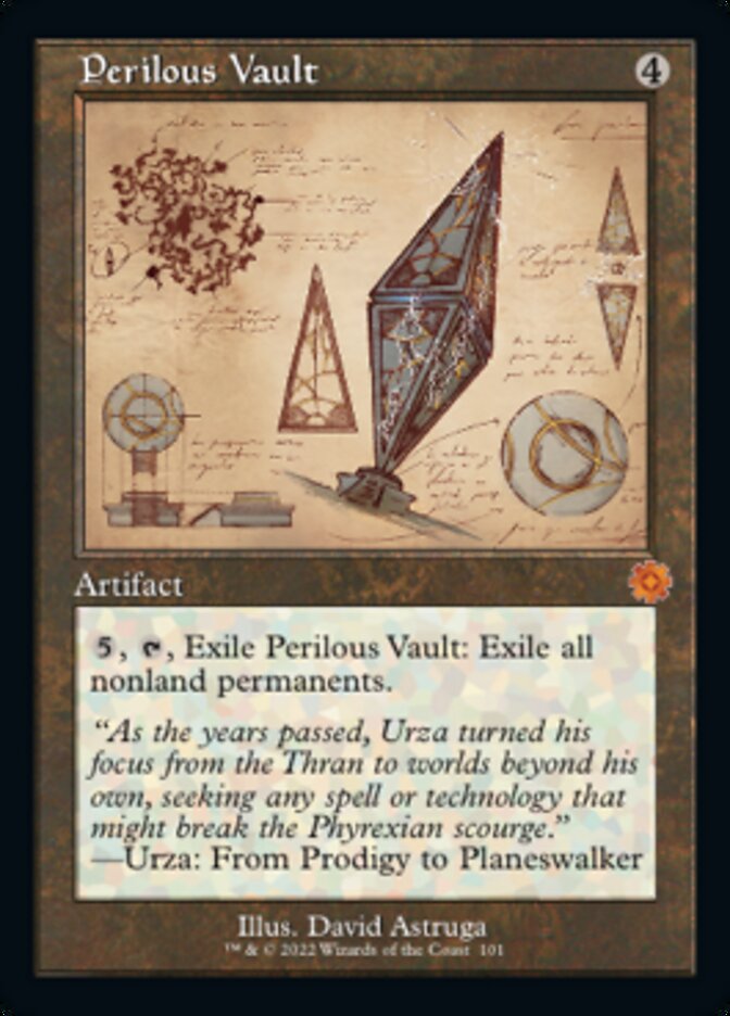 Perilous Vault (Retro Schematic) [The Brothers' War Retro Artifacts] | Gate City Games LLC