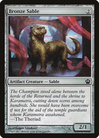 Bronze Sable [Theros] | Gate City Games LLC