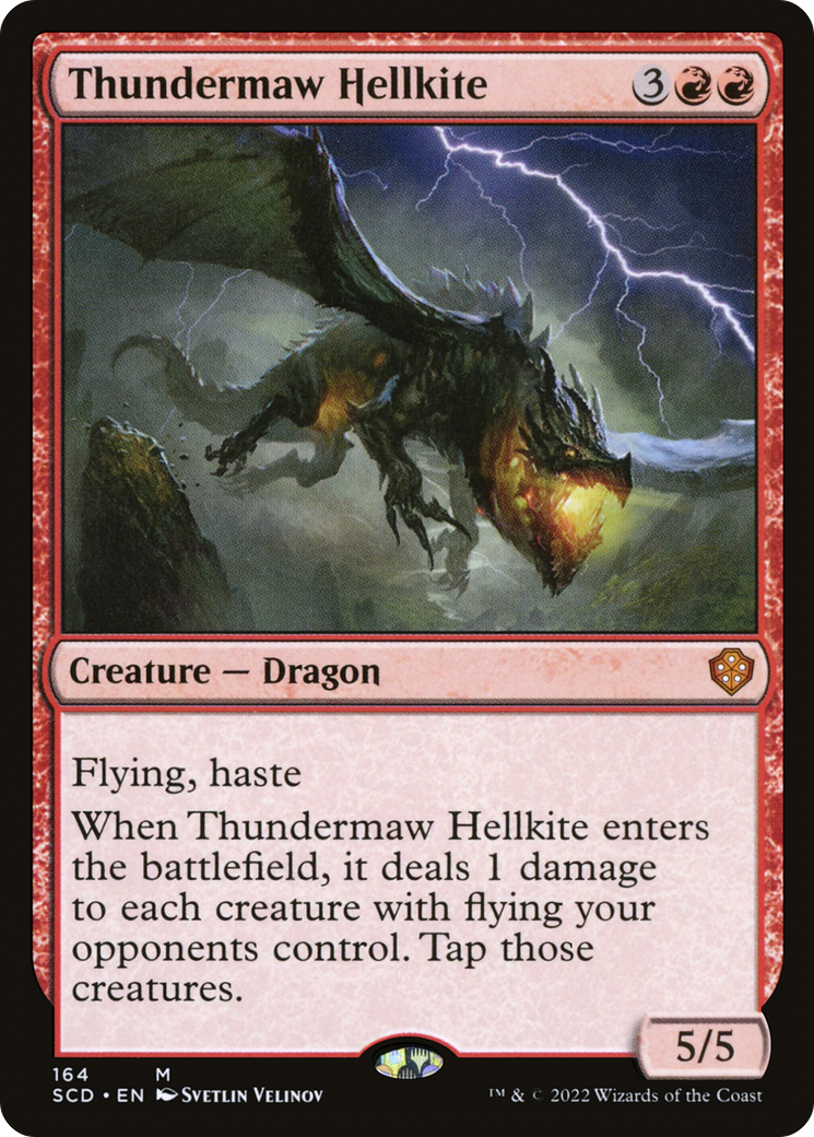 Thundermaw Hellkite [Starter Commander Decks] | Gate City Games LLC