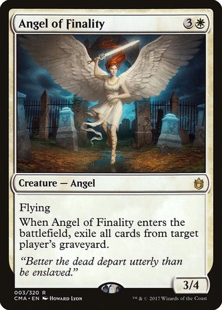 Angel of Finality [Commander Anthology] | Gate City Games LLC