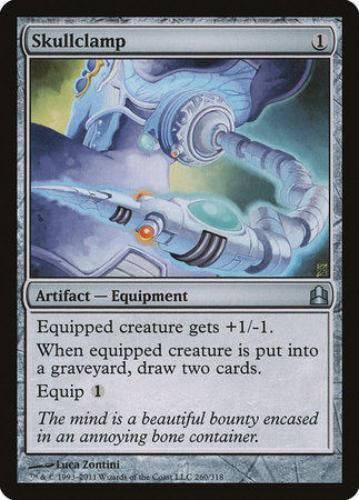 Skullclamp [Commander 2011] | Gate City Games LLC