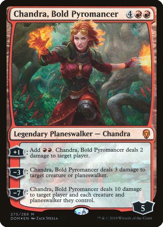 Chandra, Bold Pyromancer [Dominaria] | Gate City Games LLC