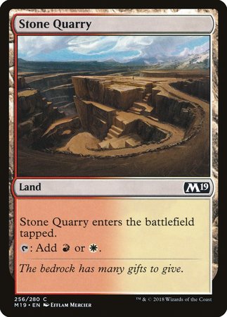 Stone Quarry [Core Set 2019] | Gate City Games LLC