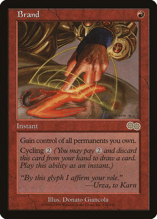 Brand [Urza's Saga] | Gate City Games LLC