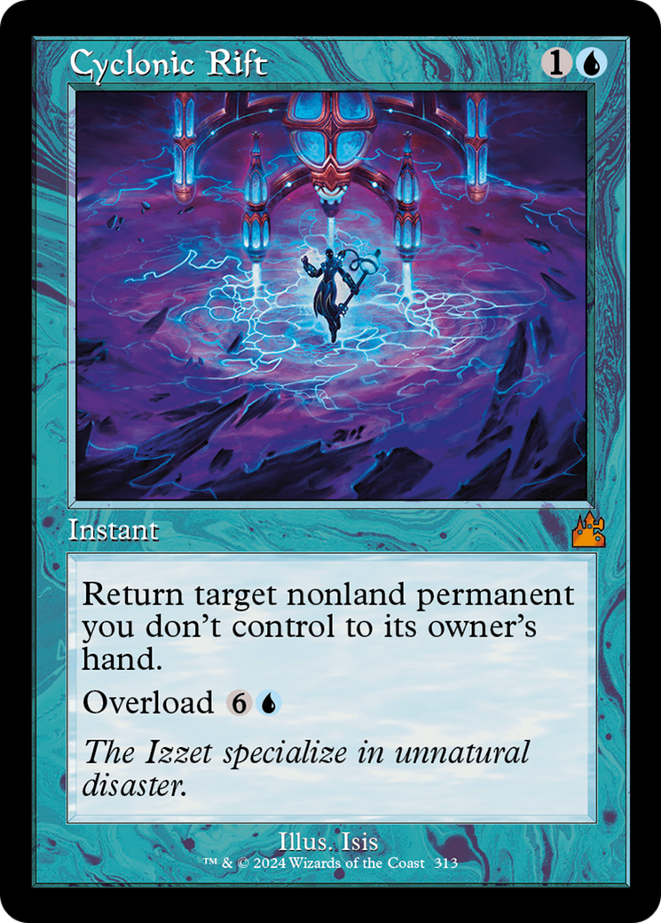 Cyclonic Rift (Retro Frame) [Ravnica Remastered] | Gate City Games LLC