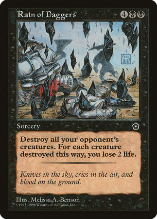 Rain of Daggers [Portal Second Age] | Gate City Games LLC