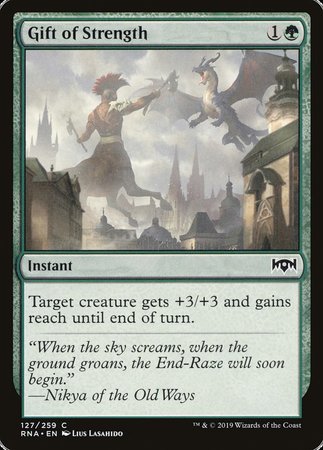 Gift of Strength [Ravnica Allegiance] | Gate City Games LLC