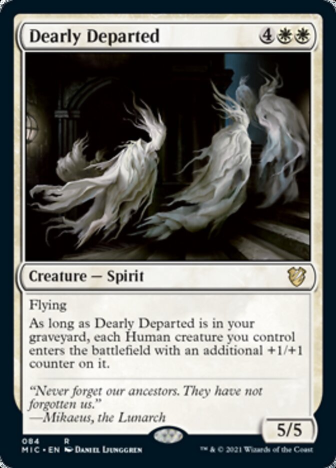 Dearly Departed [Innistrad: Midnight Hunt Commander] | Gate City Games LLC