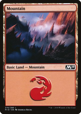 Mountain (276) [Core Set 2019] | Gate City Games LLC