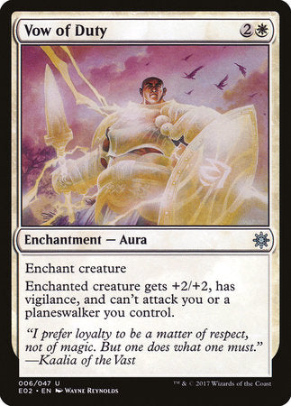 Vow of Duty [Explorers of Ixalan] | Gate City Games LLC