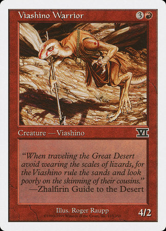 Viashino Warrior [Classic Sixth Edition] | Gate City Games LLC