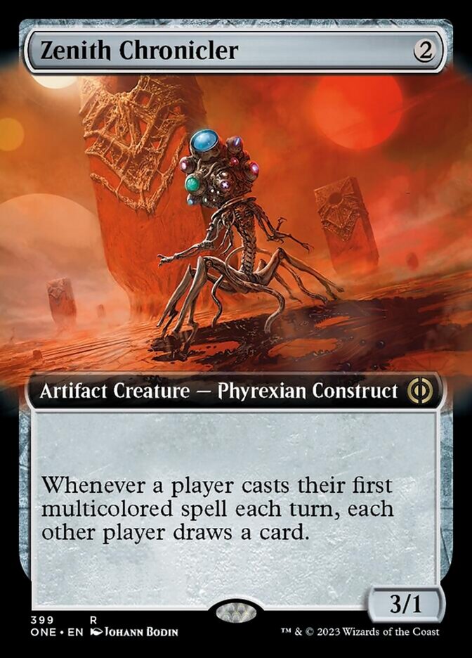 Zenith Chronicler (Extended Art) [Phyrexia: All Will Be One] | Gate City Games LLC