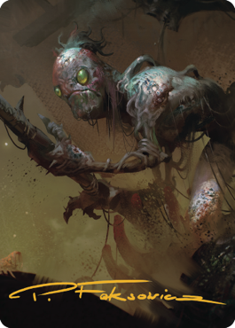 Mold Folk Art Card (Gold-Stamped Signature) [Commander Legends: Battle for Baldur's Gate Art Series] | Gate City Games LLC