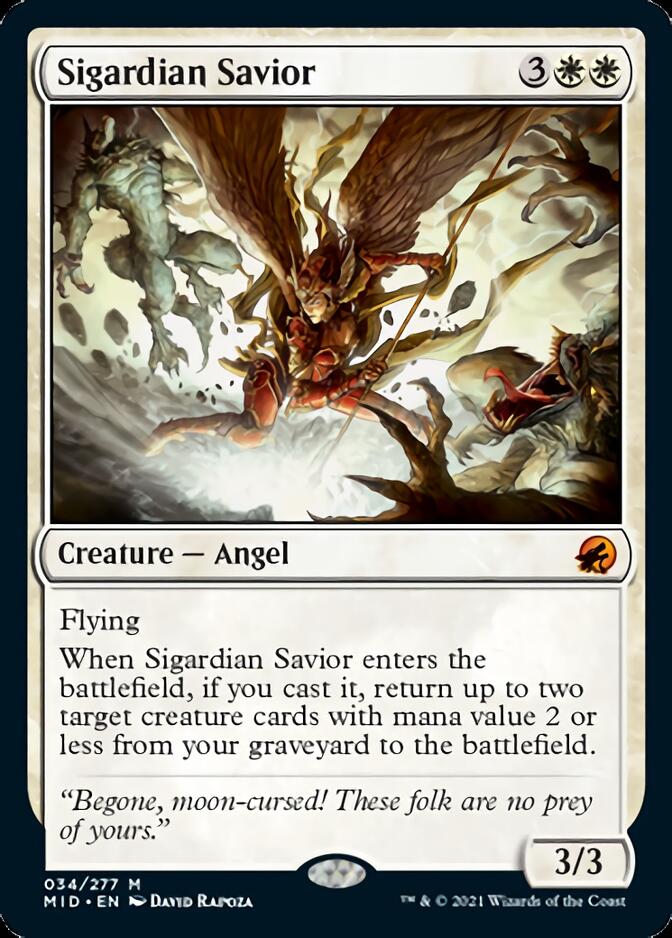 Sigardian Savior [Innistrad: Midnight Hunt] | Gate City Games LLC